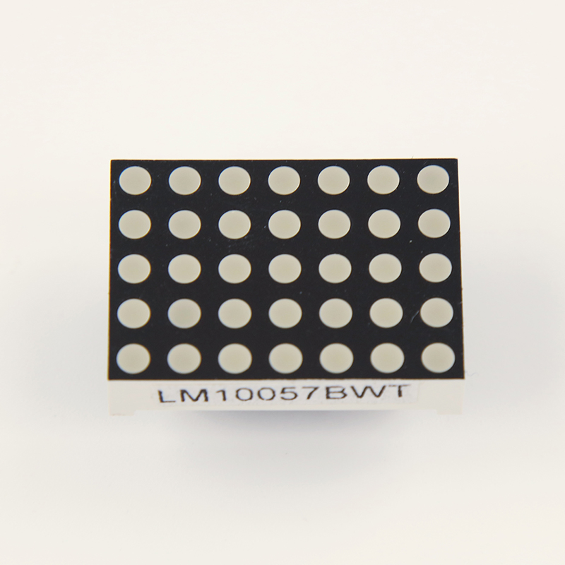 Custom 3 Inch 4X8 Dual Color DOT Matrix LED Display with RoHS From Expert Manufacturer