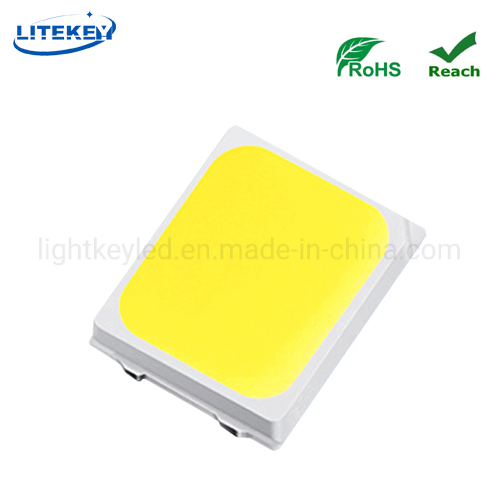 Custom 0.5W Warm White SMD LED 2835 CRI 95 3V 40-60lm with RoHS Compliant