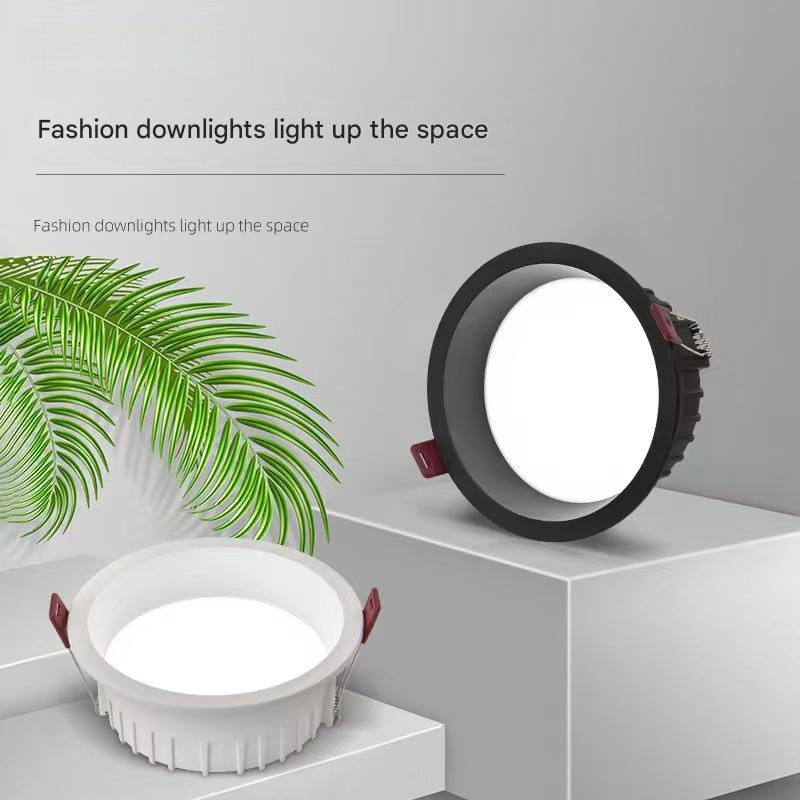 Downlight LED Ceiling Recessed Opening 7.5cm Living Room Ceiling Concealed Hole Lamp
