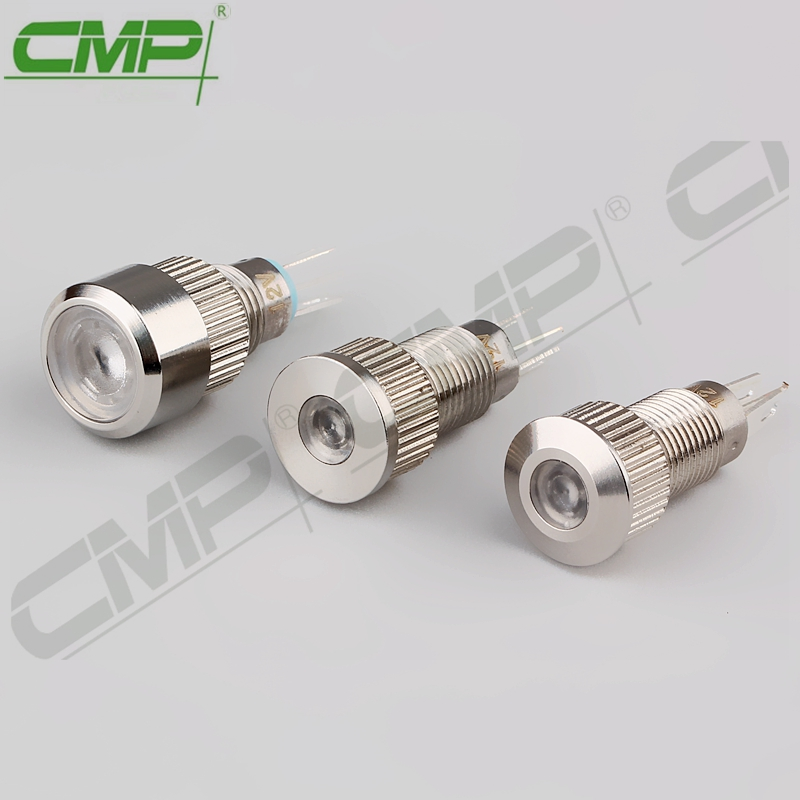 CMP 8mm High Quality Signal Lamp Metal Signal Lamp IP67 Machine Indicator
