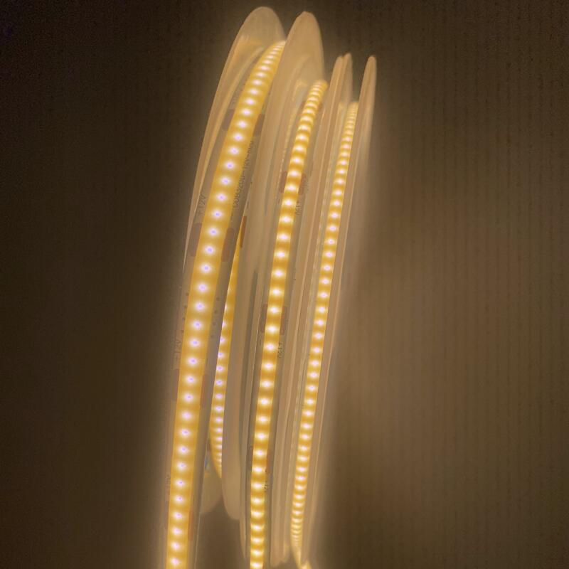 Factory Supply 400 320LED High Density DC12V Strip 3mm 5mm 8mm Flexible COB LED Strip