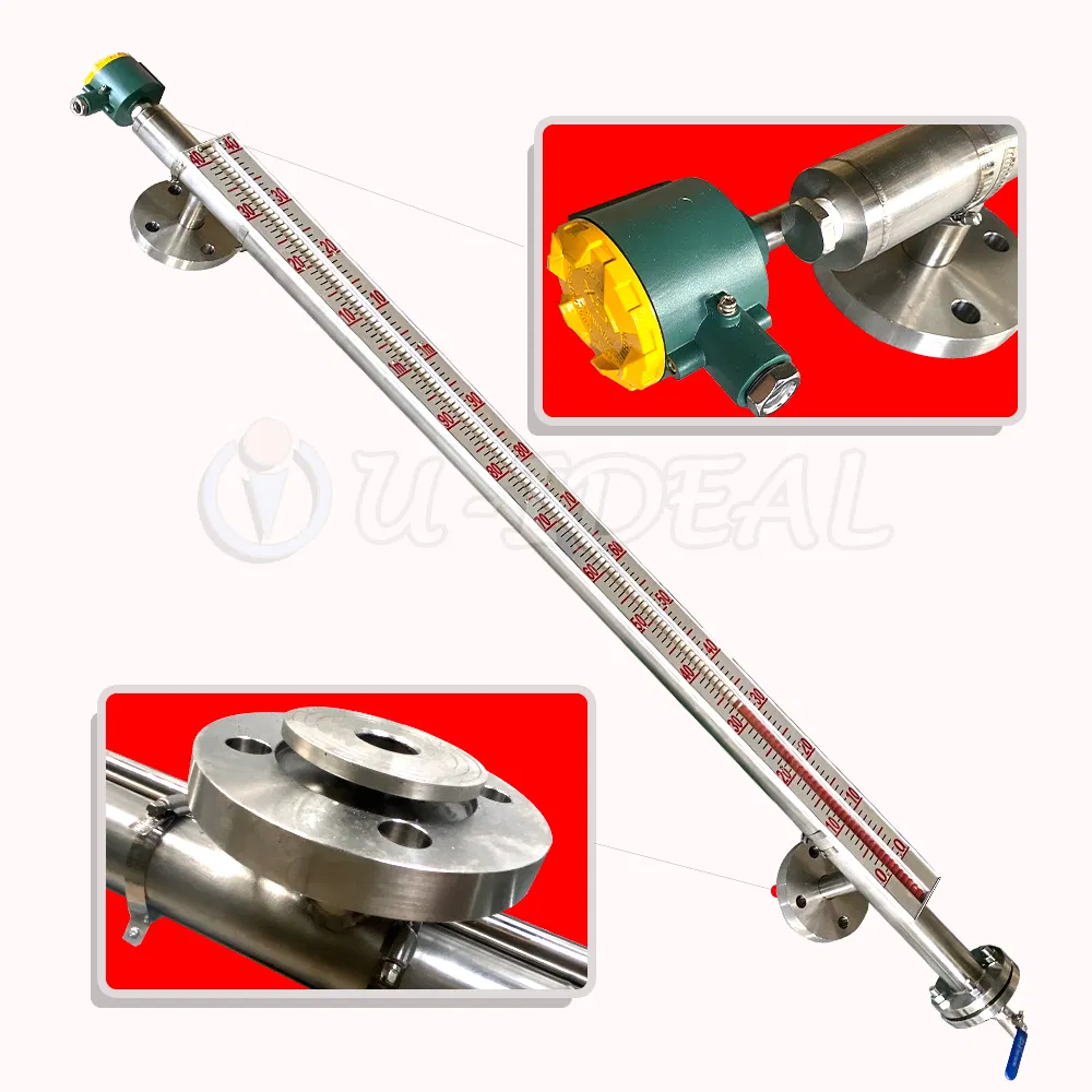 Magnetic Float Bi-Colour Magnetic Flap Indicator Magnetic Water Level Sensor