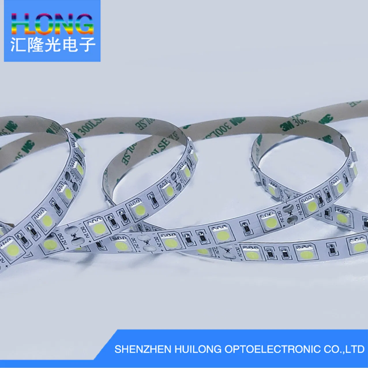 60LED/Meter IP33 DC12V SMD5050 Flexible LED Light Strip Lamp Rope for Ceiling Home Decoration LED Lightbox