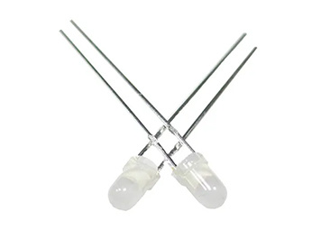 3mm Round Standard T-1 25mA 30Deg 592nm LED Light Chip — Zever Light Product