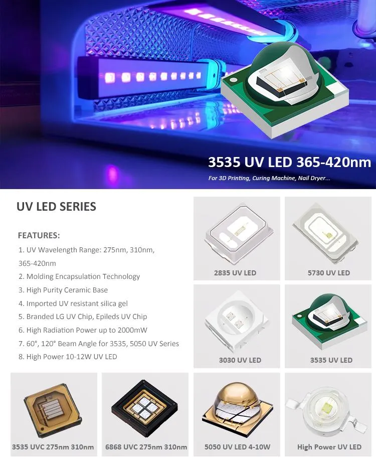 3535 UV LED Chips