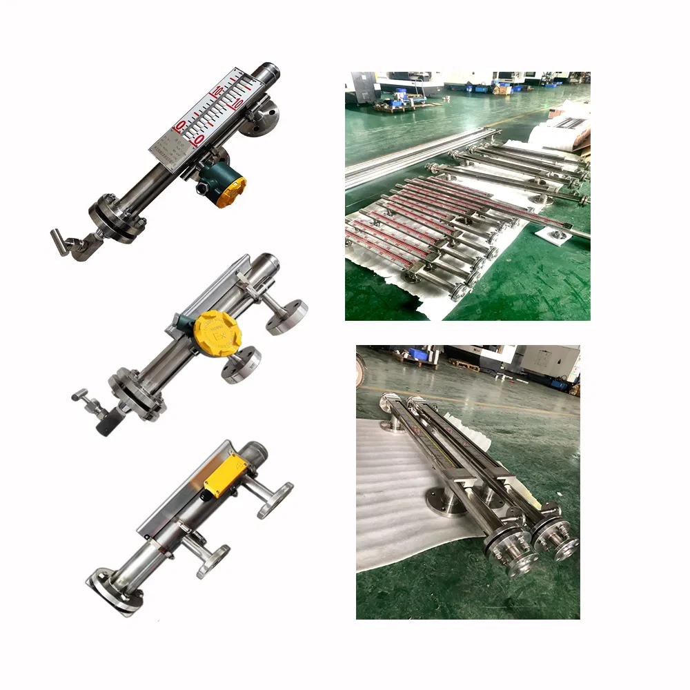 High Pressure Boiler Sight Glass Steam Level Gauges Float Magnetic Level Indicator