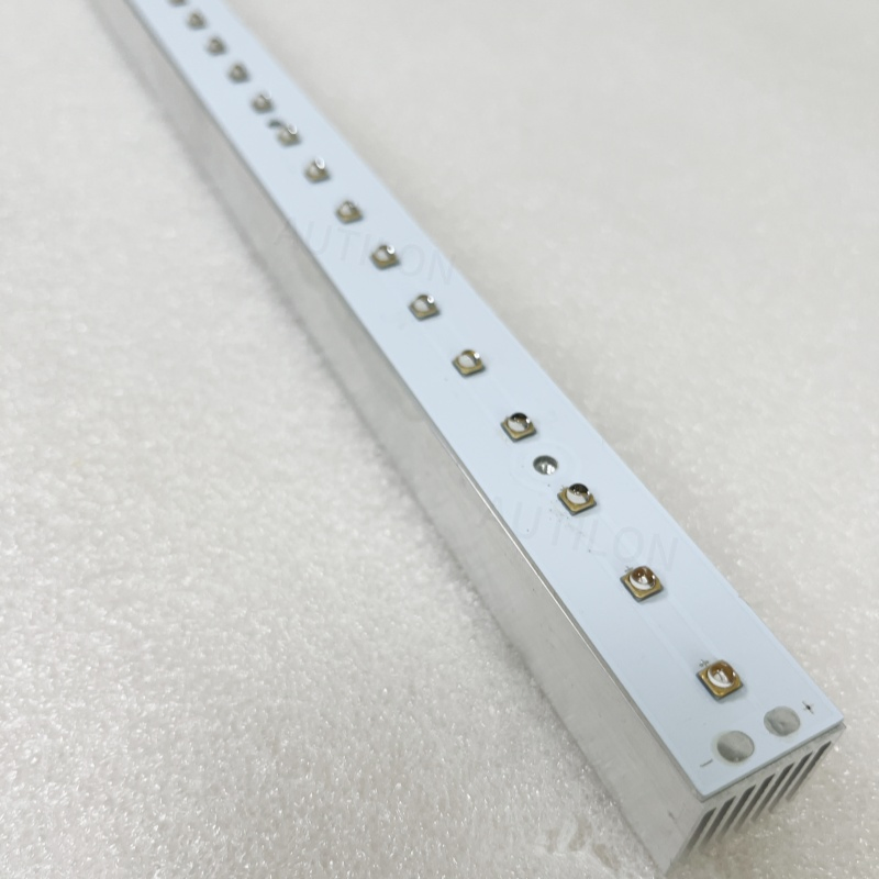 Customized PCBA 20W 40W UV LED 3535 3838 365nm 395nm 405nm Linear Light Ultraviolet LED Strip Light UV LED High Power Curing Light Source