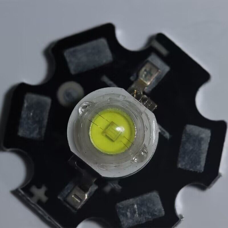 White Emitting Color Diode 3000K 3500K 5000K 6000K 1W 2W 3W High Power LED COB LED Chip with Star PCB Aluminum Heatsink Board