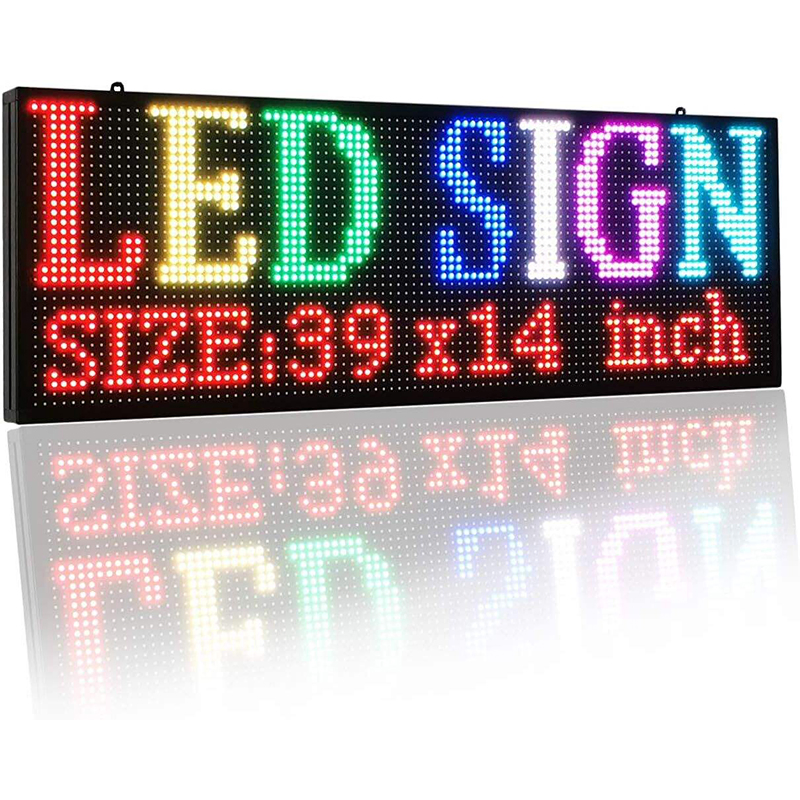 LED Sign Outdoor WiFi P10 Resolution RGB Signage High Resolution