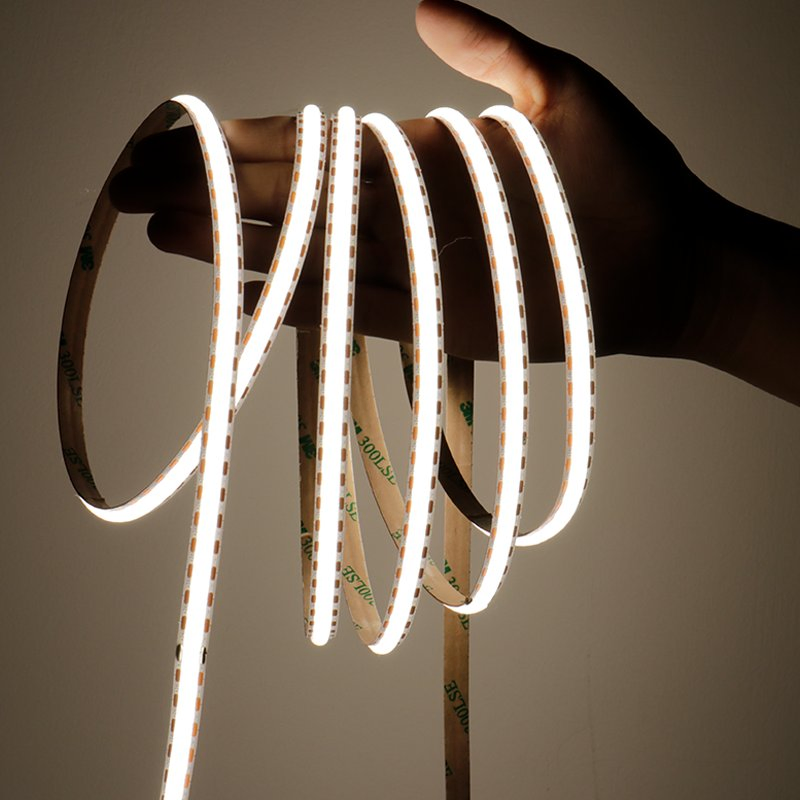 High Efficacy Free Bending Flexible P8 Wcob Light LED Strip