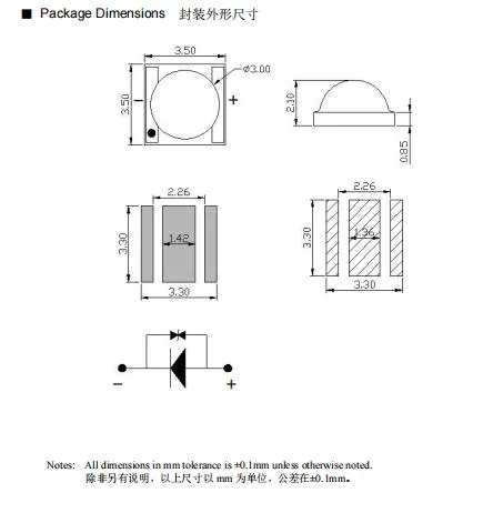 UV LED Diode Chip