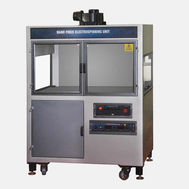 Nanofiber Electrospinning Units Used to Synthesize a Variety of Polymers