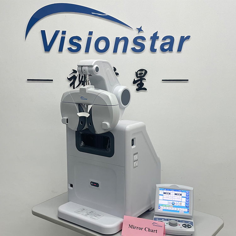 Mc-100 Tabletop Refraction System Optical Built-in Vision Chart Automatic Phoropter Optometry Testing Unit