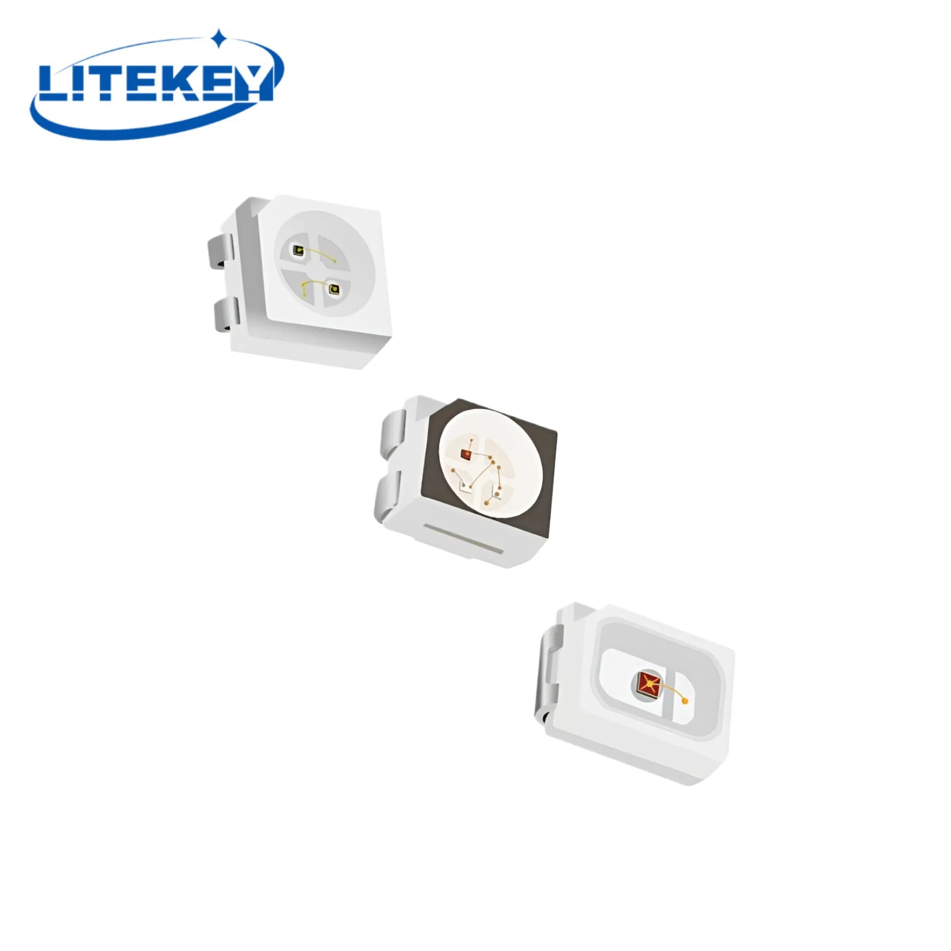 Expert Manufacturer of High Power SMD LED RGBW 5050 2W with 8 Pins RoHS Compliant