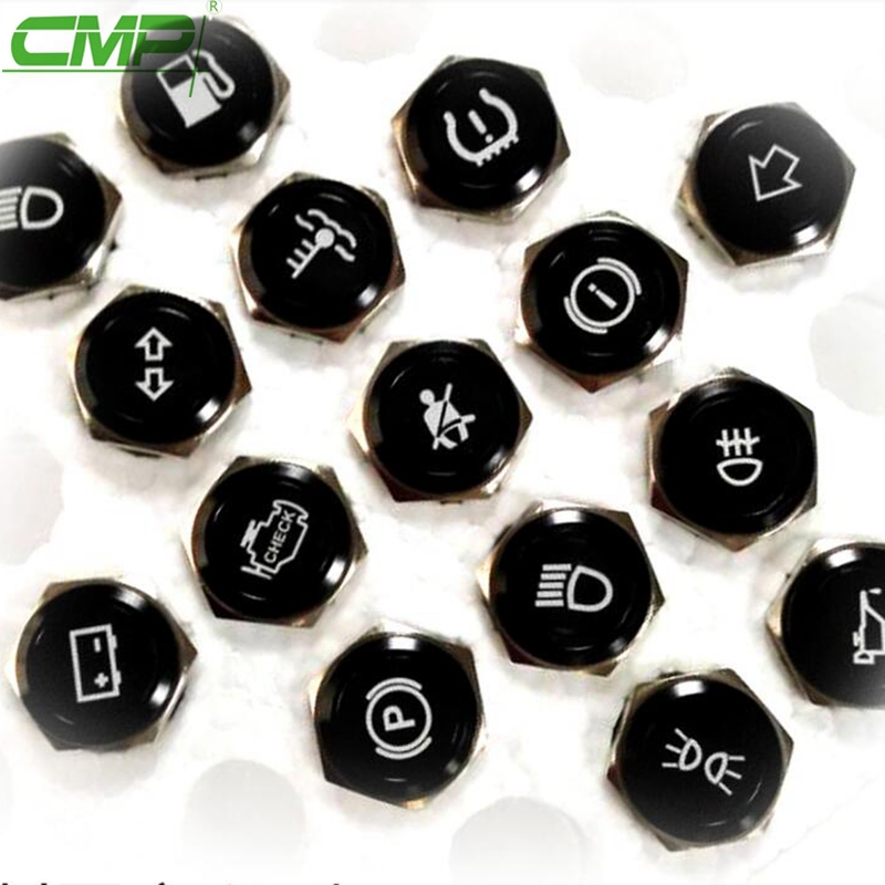 Custom-Made Indicator Light with Car Symbol for Motorcycle / Car/ Boat/Trike Vehicles