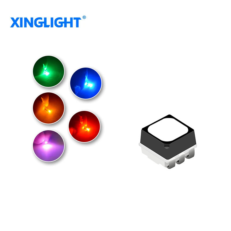 3535 RGB LED Beads Black Surface 0.2W High Brightness 3528 5050 6070 2020 RGB Multi Color LEDs