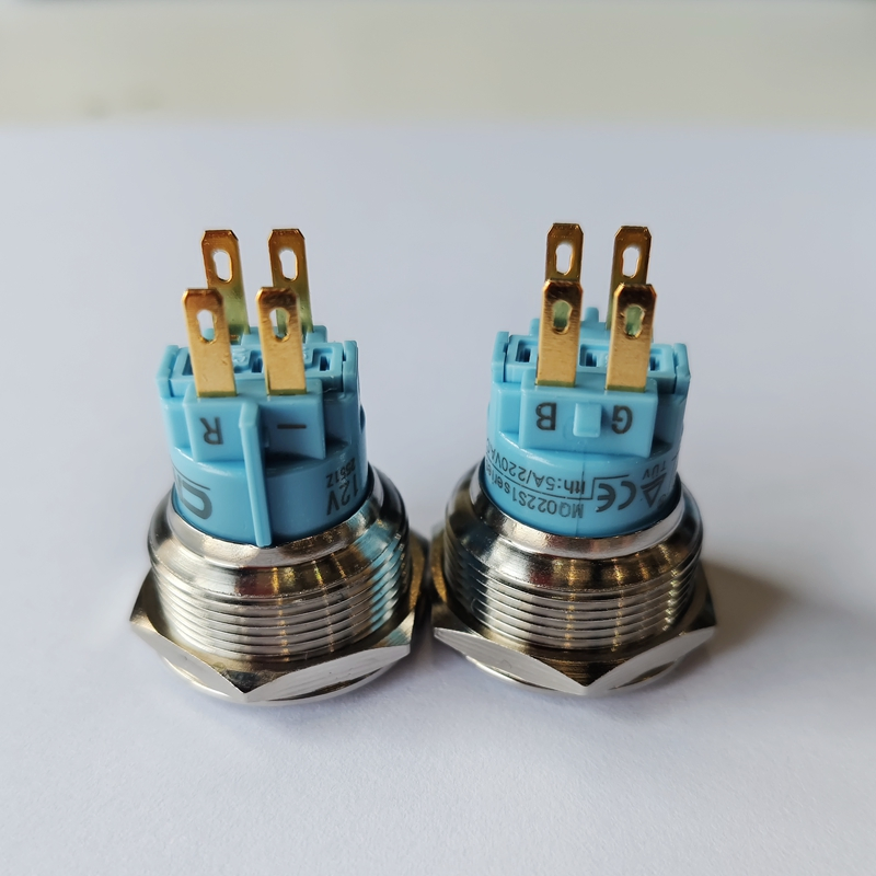 22mm RGB, RGY Tri-Color Panel Mounting Indicator Light