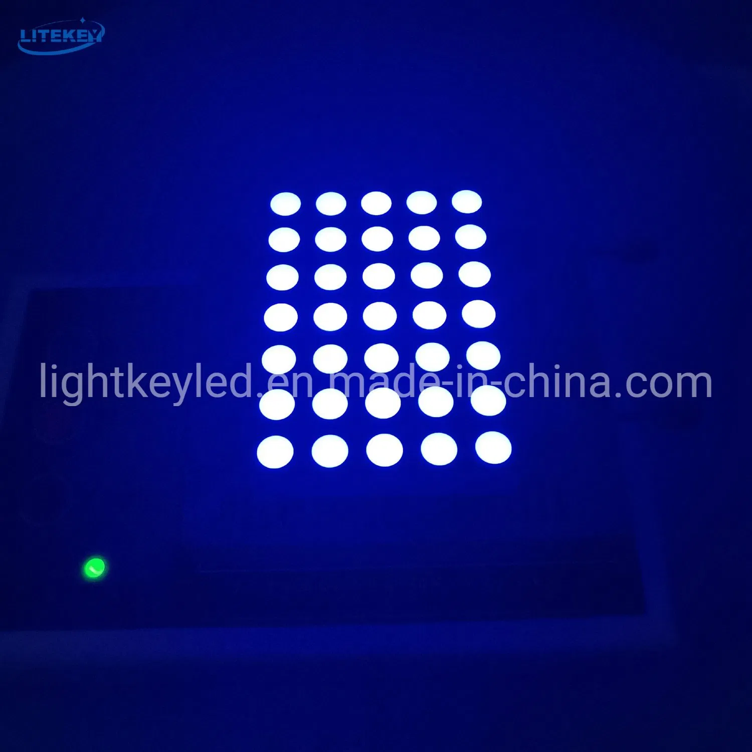 3 Inch 5X7 DOT Matrix LED Display with Pitch 11.4mm RoHS Compliant