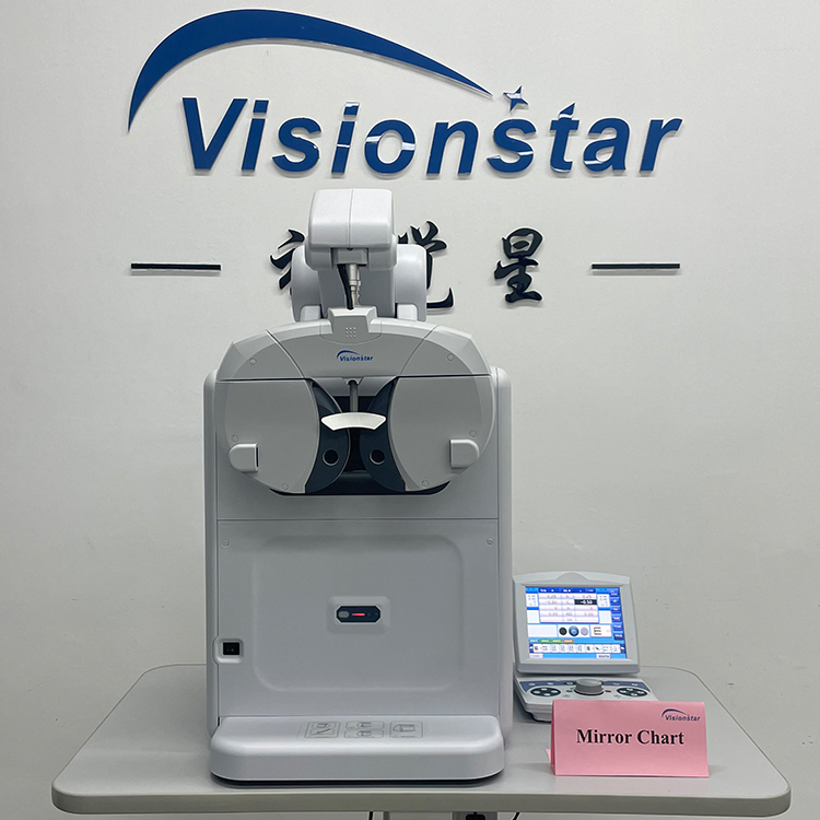Mc-100 Tabletop Refraction System Optical Built-in Vision Chart Automatic Phoropter Optometry Testing Unit