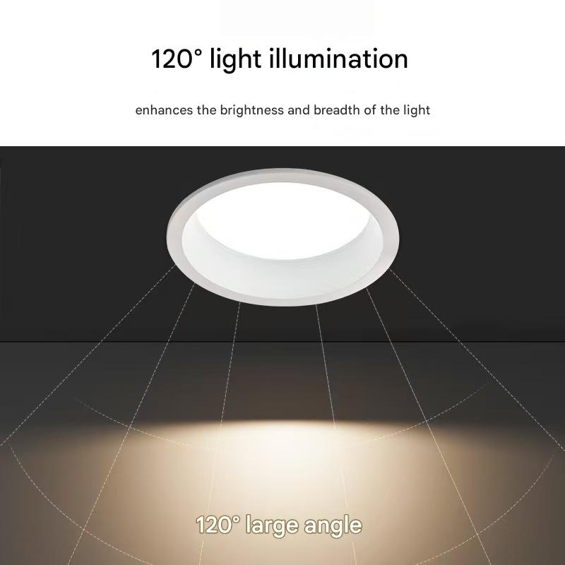Downlight LED Ceiling Recessed Opening 7.5cm Living Room Ceiling Concealed Hole Lamp