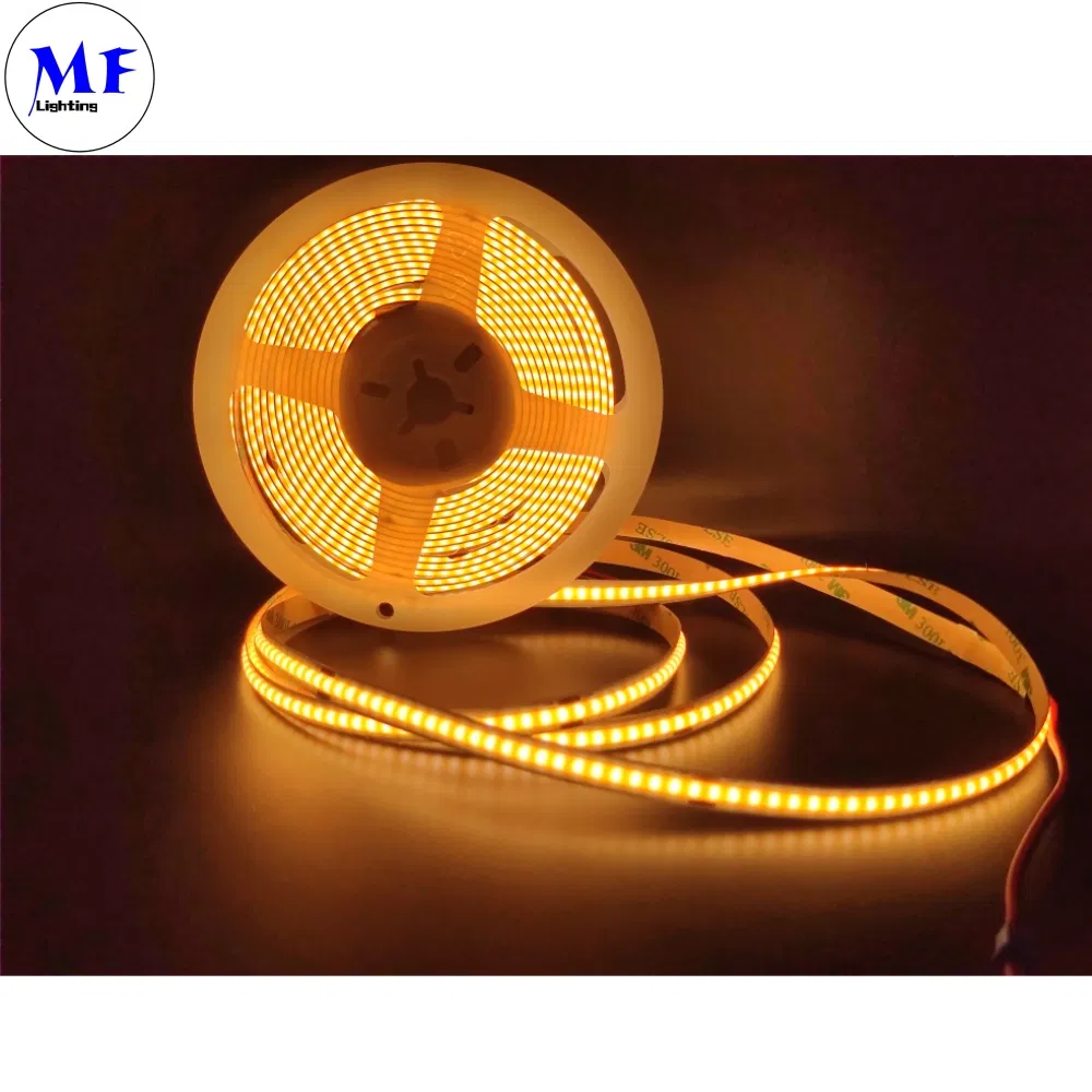 Low Voltage DC 12V 24V IP20 IP65 IP68 Waterproof Display 5m RGB RGBW Cuttable Flexible Chip on Board COB LED Strip Lighting LED COB Strip Light