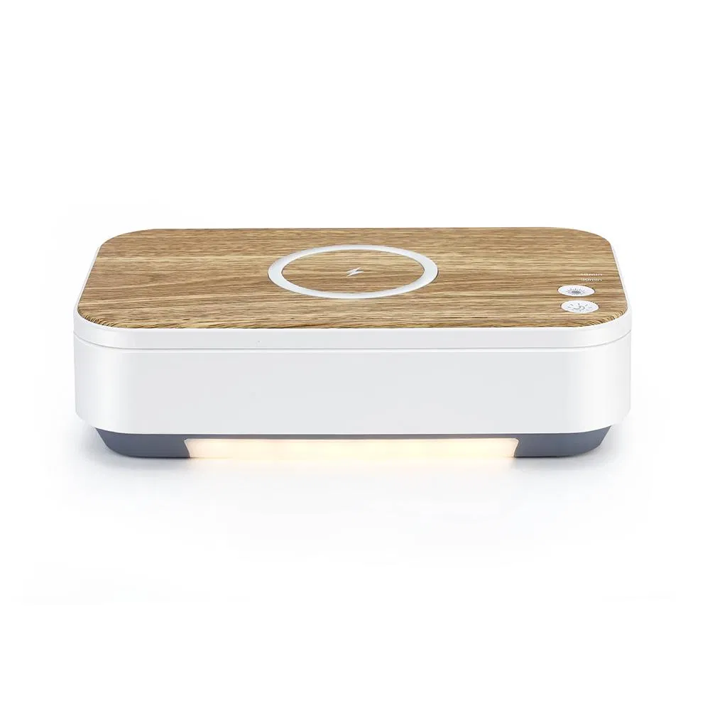 Qi Standard Wireless Charger LED Ultraviolet Rays UV Disinfection