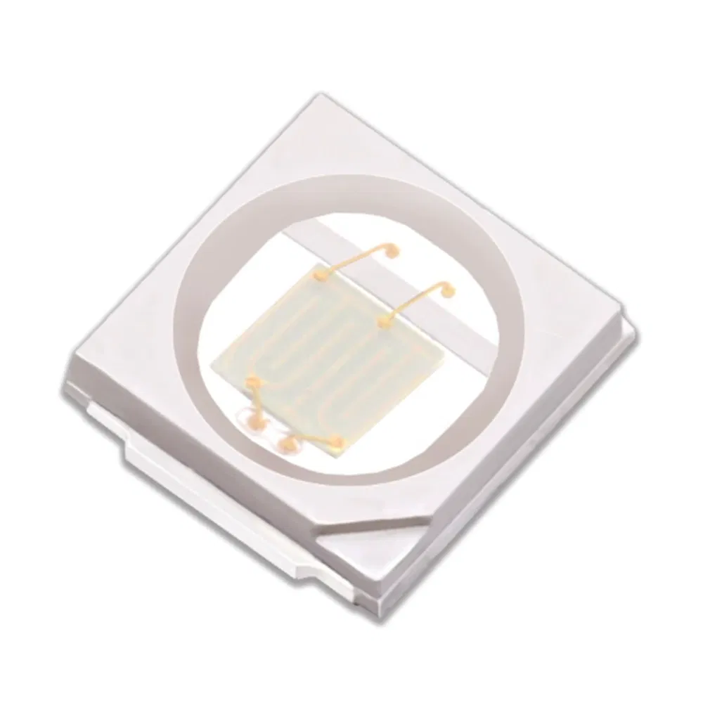 7070 Quartz Glass Encapsulated 370nm Nail Art UV Sterilization Lamp Mosquito Repellent Ultraviolet Light SMD LEDs Lamp Beads