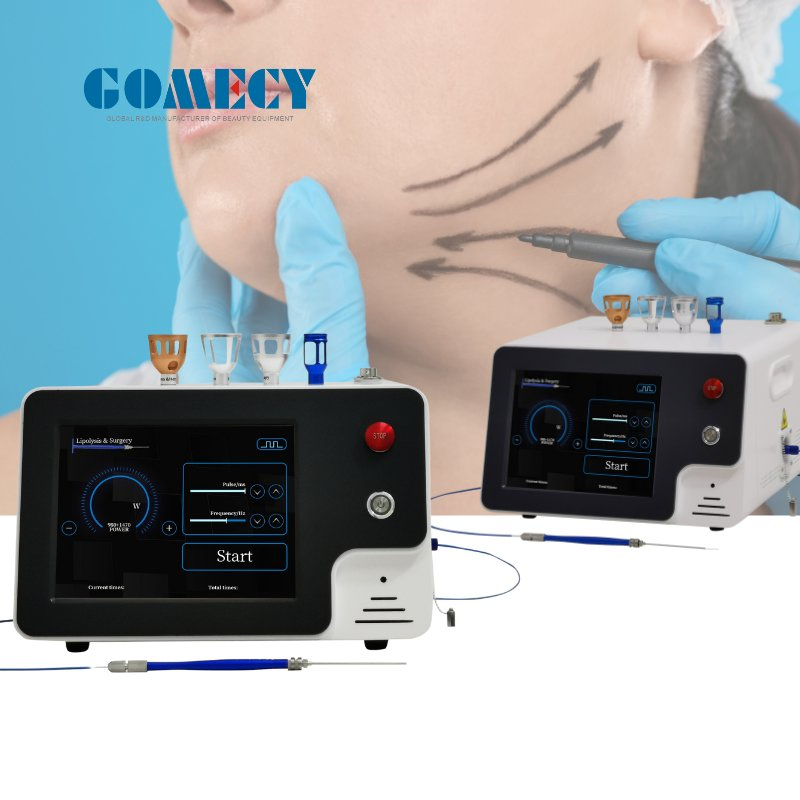 Gomecy Laser Liposuction Machine 1470nm Endolifting Diode Laser Face Lifting