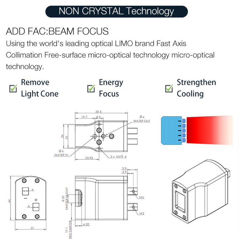 Professional Ice Titanium Painless Diode Laser Hair Removal Machine Price for Clinics