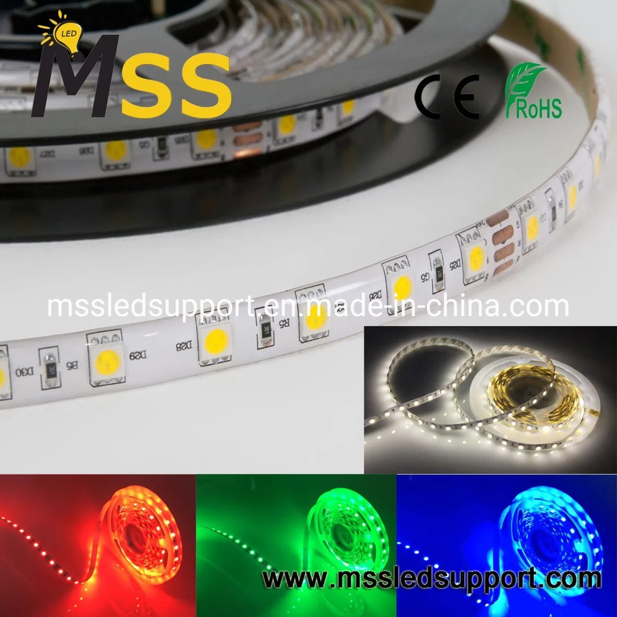 Long Life Decorative LED Strip Light RGB Luces LED