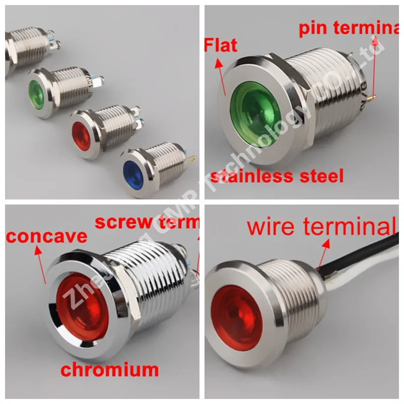 Metal Indicator Lamp