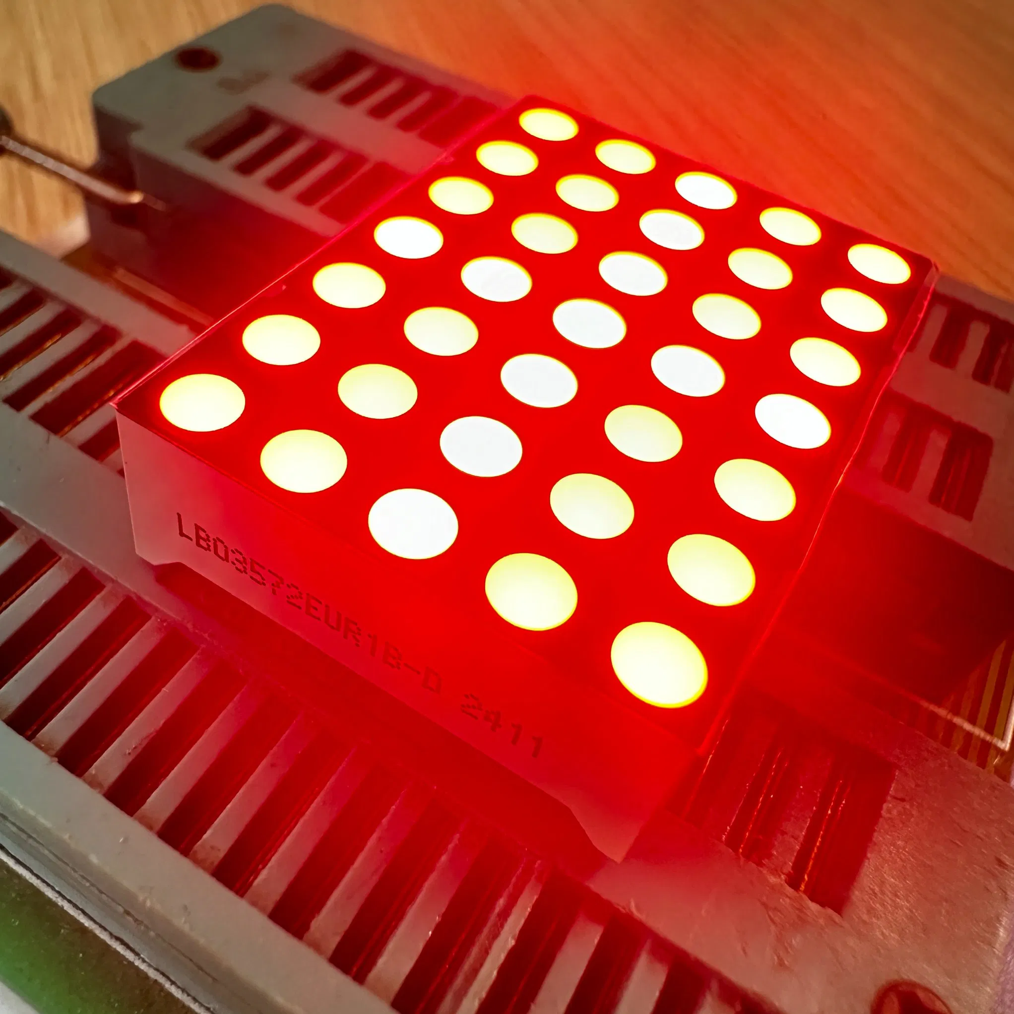 High-Visibility Ultra Red 3mm DOT Matrix LED Display
