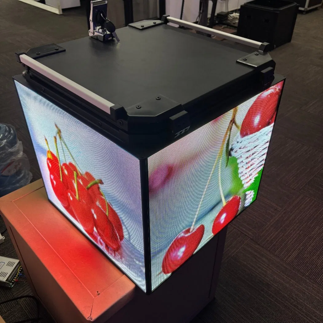 ODM Customized LED Intelligent Insulated Food Delivery Box for Digital Ads