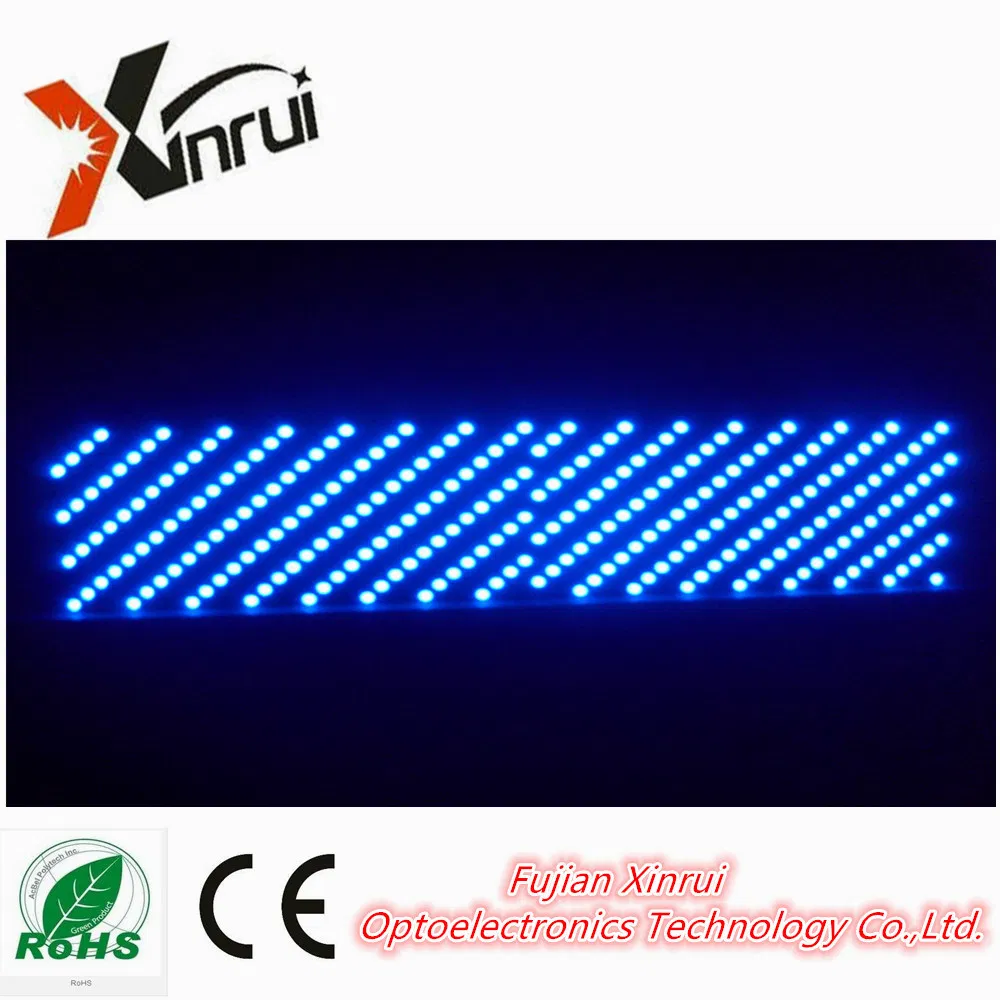 DIP P10 Outdoor Single Blue LED Advertising Screen Module Display