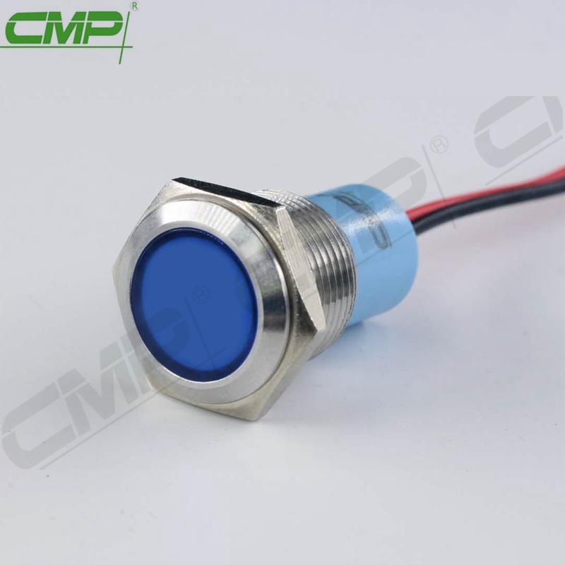 Indicator Light 16mm Thread Waterproof Signal Lamp