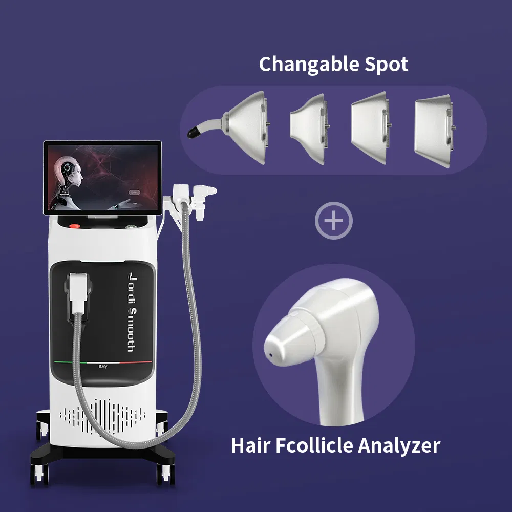 New Customer Discount Diode Laser Hair Removal Machine 755 808 1064 Diode Laser Hair Removal 1200W Laser Hair Removal