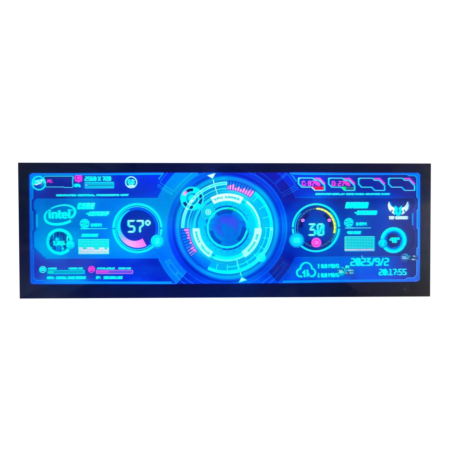 14.5-Inch Rotatable Universal Android Car Head Unit with GPS Navigation FM Radio &amp; Touch Control