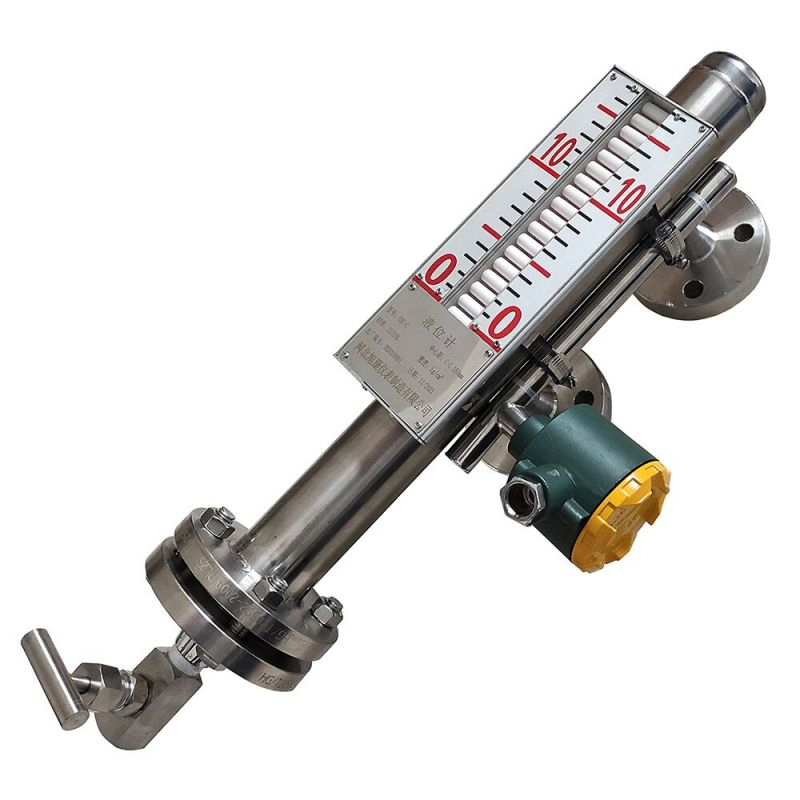 Magnetic Liquid Level Gauge Tank Depth Sensor Transmitter Gauge Meter Indicator