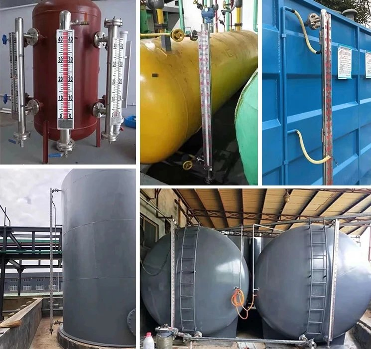 Magnetic Level Switch Bi Color Magnetic Level Indicator for Measure Tank Liquid