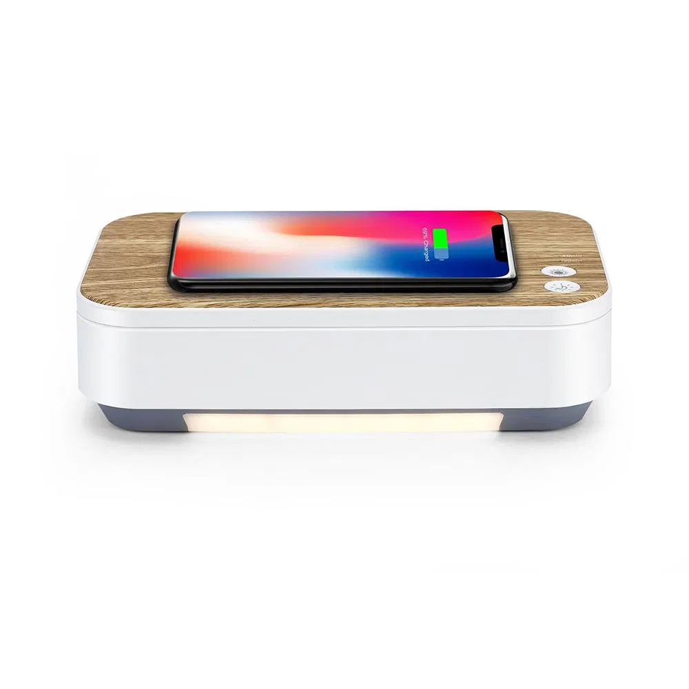 Qi Standard Wireless Charger LED Ultraviolet Rays UV Disinfection