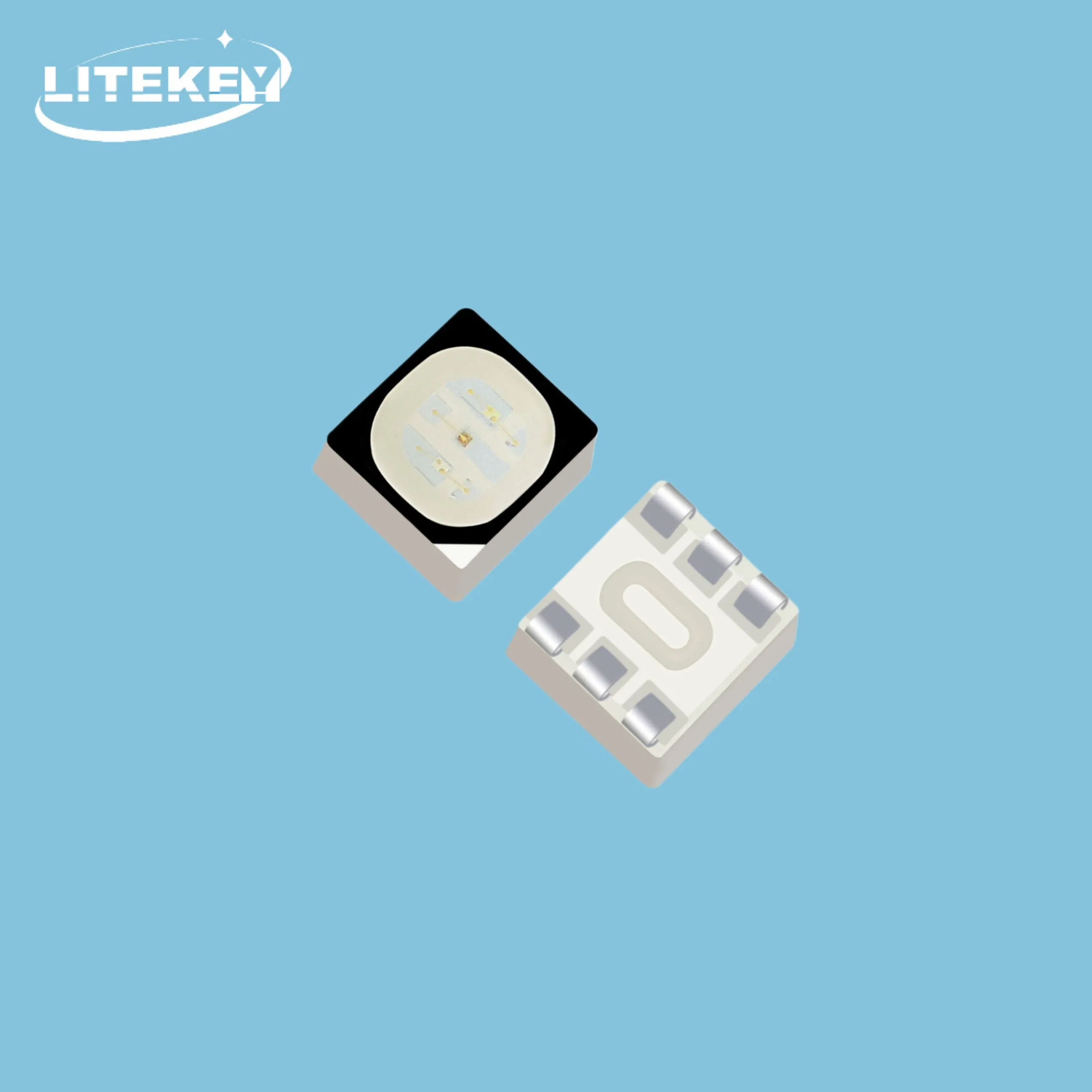 6-Lead-Technology Black Surface 3535 Multi Color SMD LEDs for Full Color Video Walls