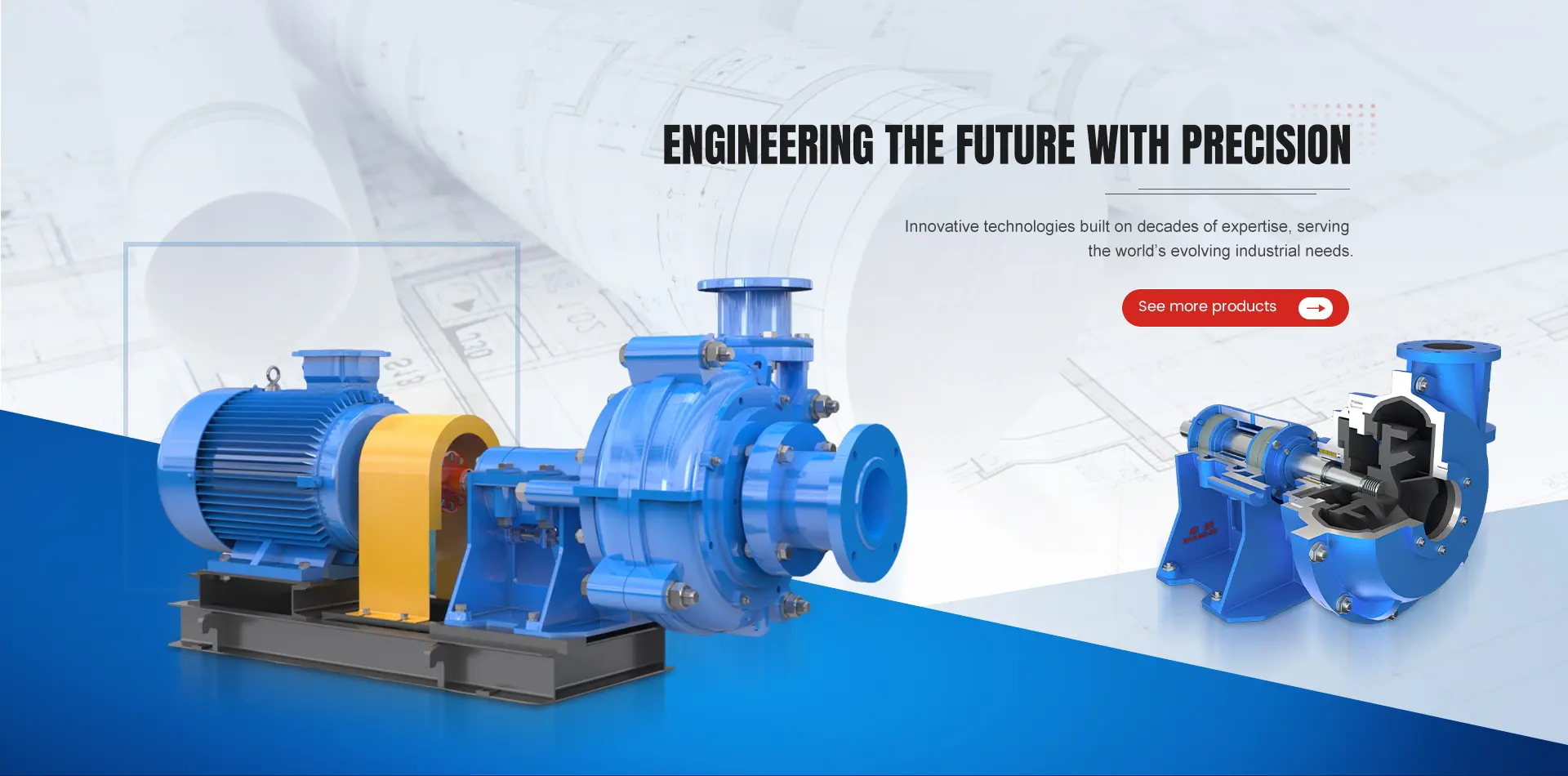 ZCBC blower products installed in overseas industrial plant