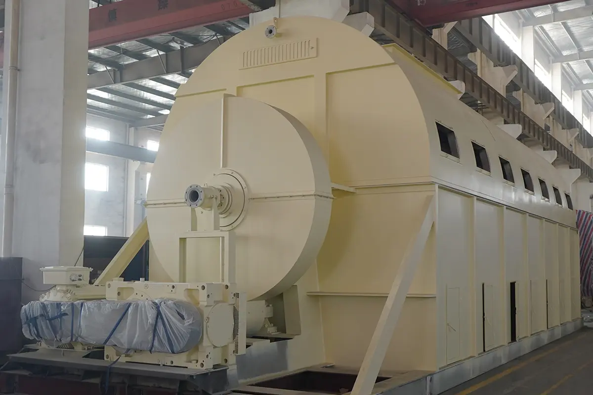 Tube bundle dryer application in environmental protection and wastewater treatment