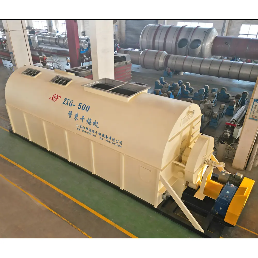 Jiangsu Zongheng ZXG Tube Bundle Dryer for low-oxygen safe drying processes