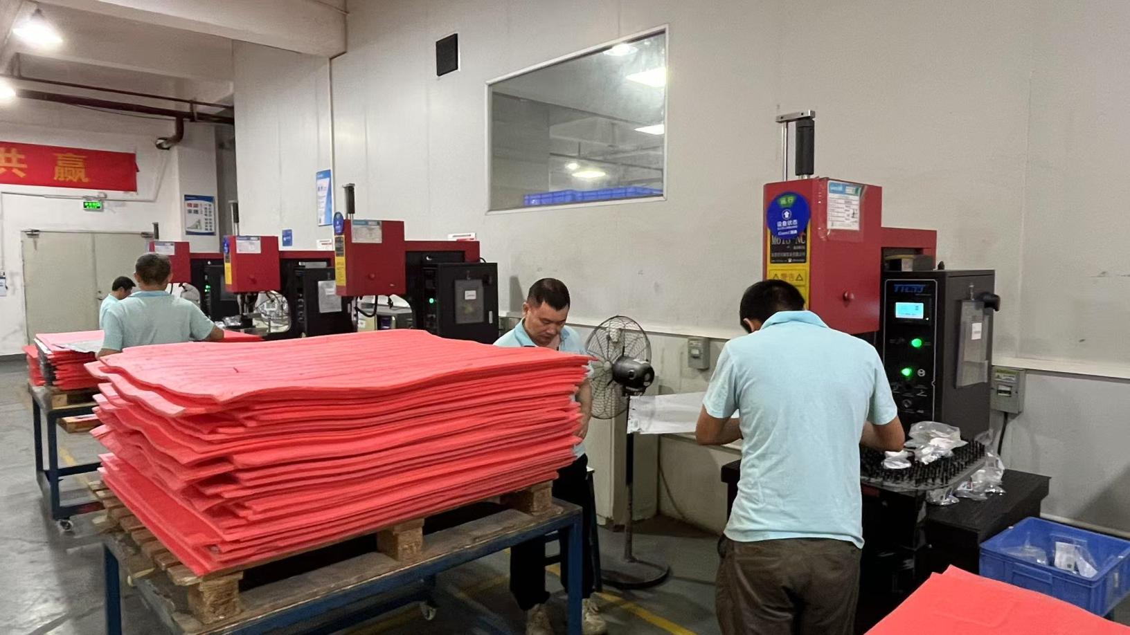 Industrial rivet machine for server chassis assembly