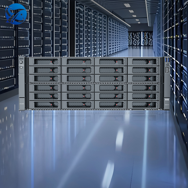 Ai Windows 2025 Deepseek Gpu Dedicated Data Center Deep Learning 1U 2U 4U Intel Xeon Robot Cooling Rack Server