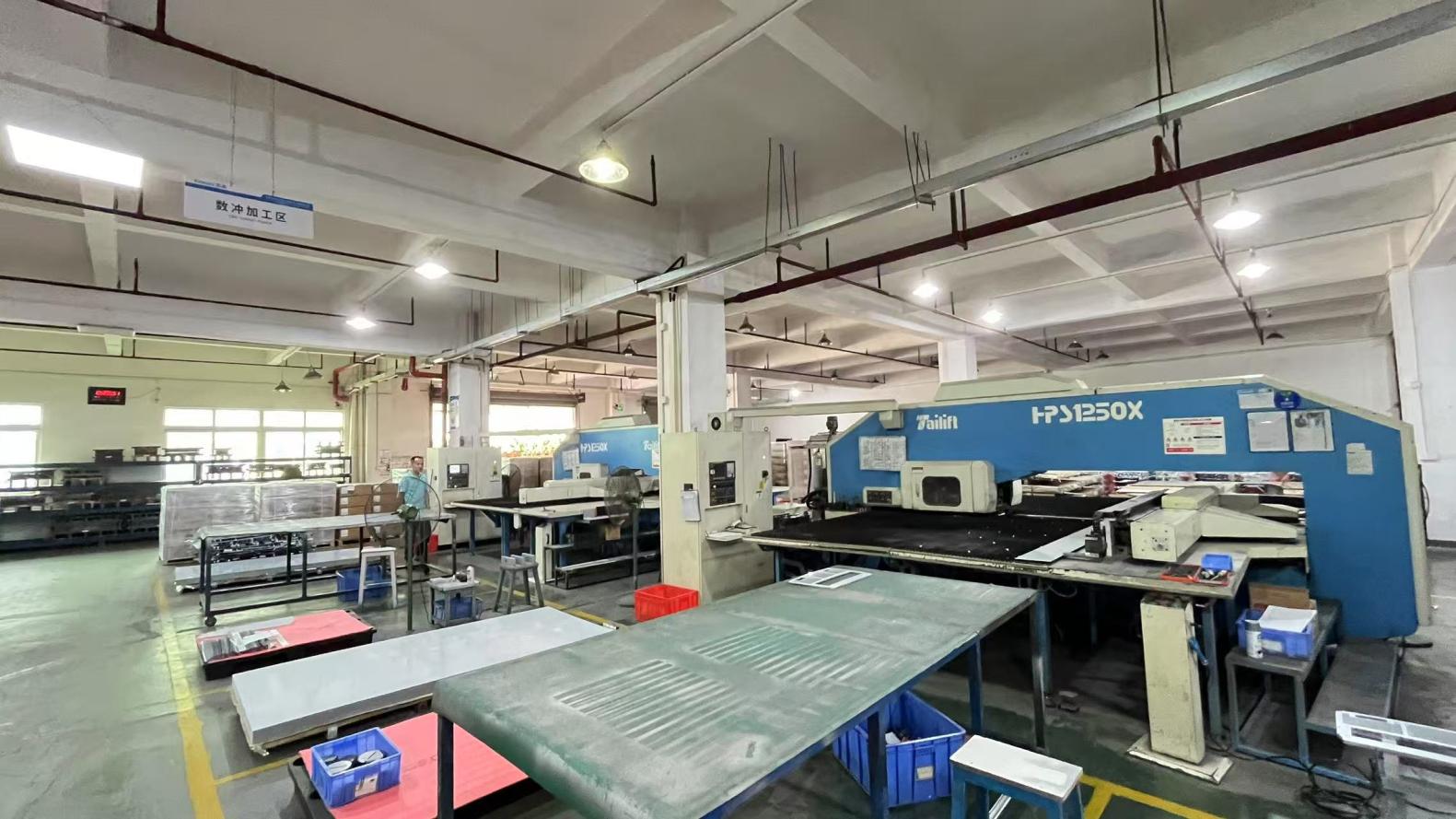Material cutting process for AI server chassis fabrication