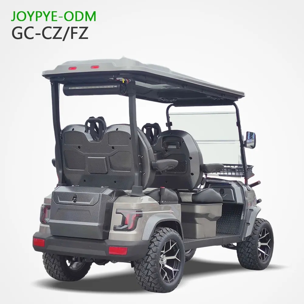 China Suppliers Factory Customizable Electric Golf Carts 2-8 Seater Battery-Powered Golf Buggy for Adults