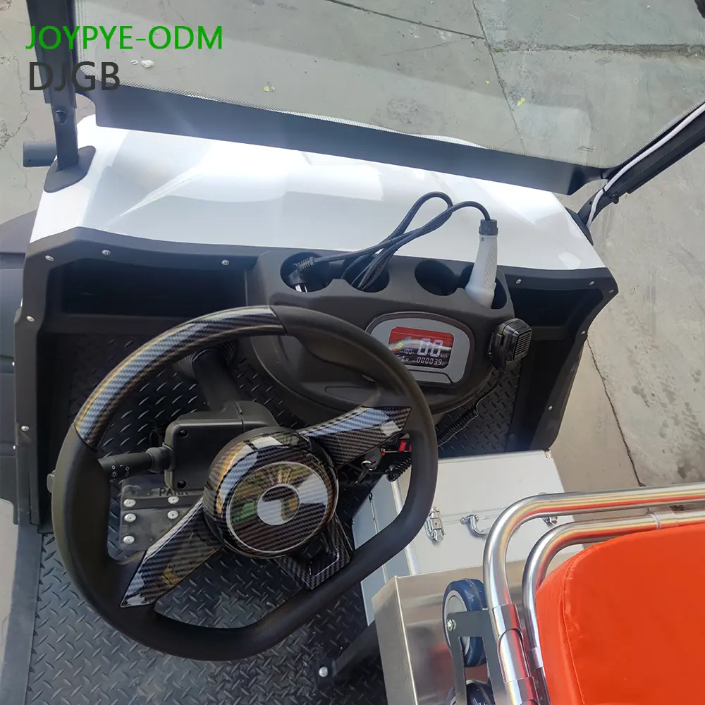 OEM JOYPYE-ODM：[DJGB] 2 seater battery powered/ Electric Golf Cart modify Electric medical casualty transfer vehicle-1 Products, Factory