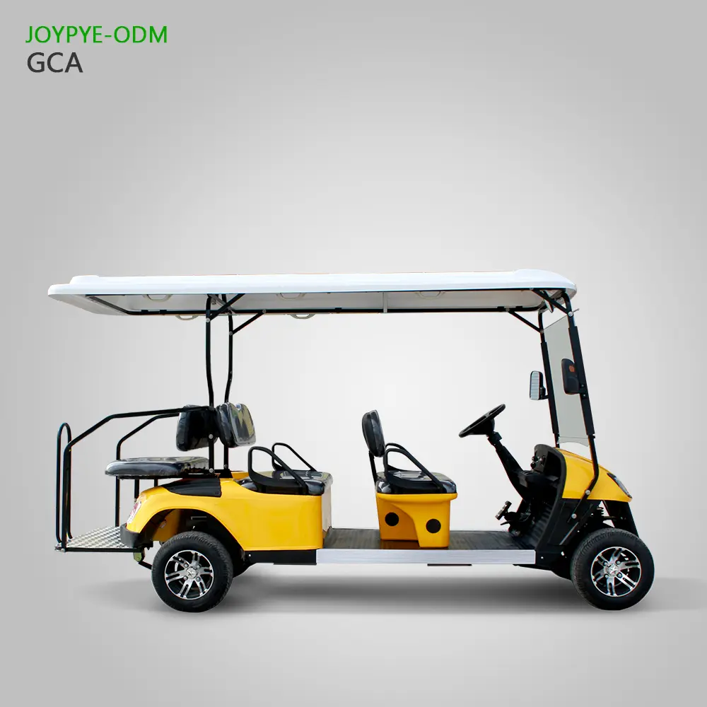 China Suppliers Factory: Customizable 2/4/6/8/10 Seater Electric Golf Carts - Affordable Battery-Powered Buggies